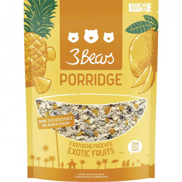 Porridge, Exotische Früchte