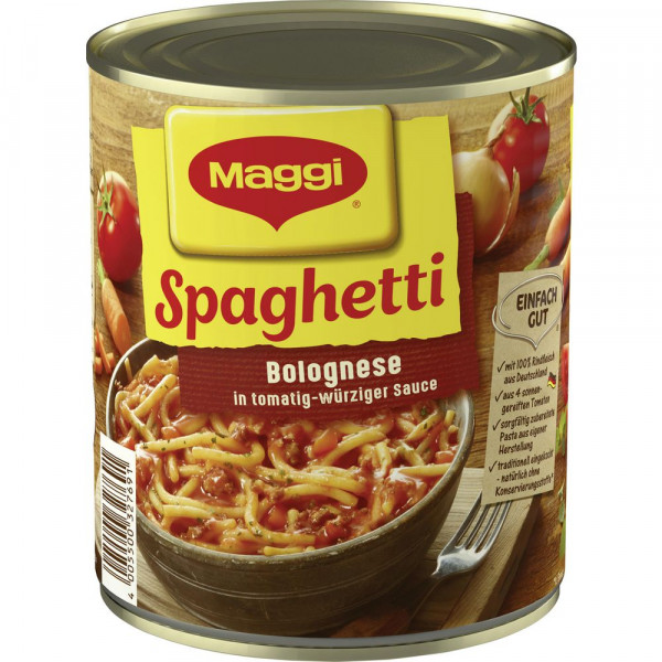 Nudel-Eintopf, Spaghetti Bolognese