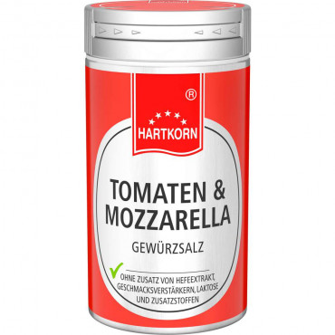 Gewürzsalz Tomaten und Mozarella