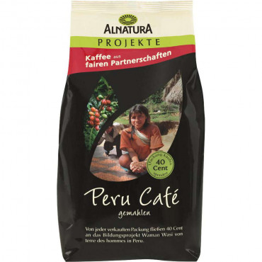 Bio Kaffee Peru, gemahlen