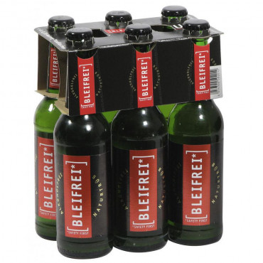 Bleifrei alkoholfreies Bier, naturtrüb(4 Sixpacks in der Kiste zu je 6 x 0.33 Liter)