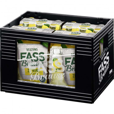 Fassbrause, Zitrone (4x Träger in der Kiste zu je 6x 0,330 Liter)
