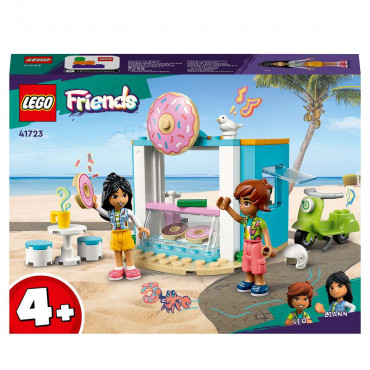 LEGO Friends 41723 Donut-Laden, Spielzeugladen, Mini-Puppen Liann & Leo