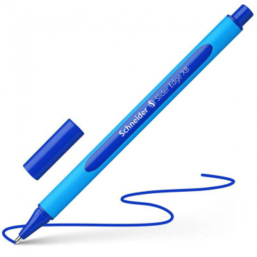 Kugelschreiber Slider Edge extra breit, blau