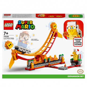 LEGO Super Mario 71416 Lavawelle-Fahrgeschäft – Erweiterungsset